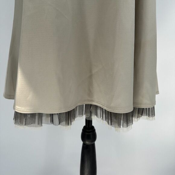 Tahari Womens Strapless Cocktail Dress Size 6 Rhinestones Sequins Party Glam - Picture 11 of 12